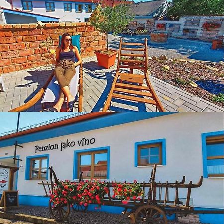 Penzion Jako Vino Bulhary Extérieur photo