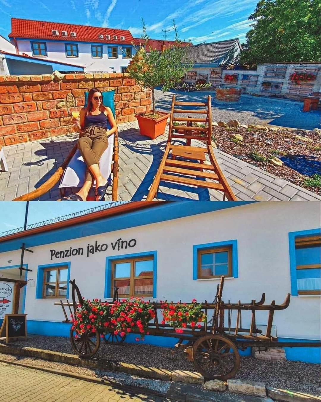 Penzion Jako Vino Bulhary Extérieur photo